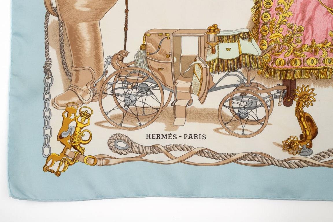 Hermès Silk Twill Foulard / Scarf with the 