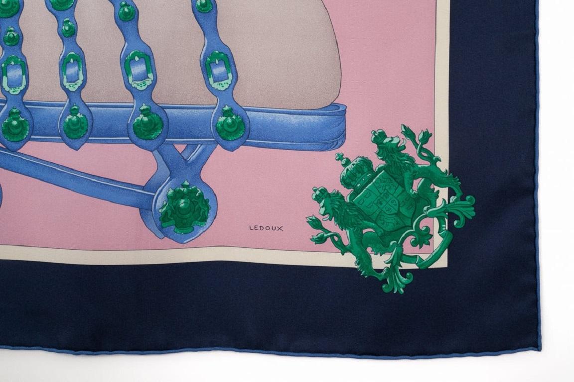 Women's Hermès Silk Twill Foulard / Scarf with the 