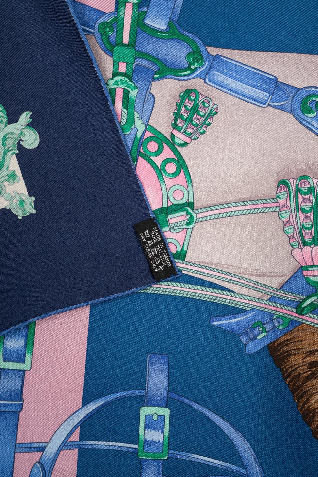 Hermès Silk Twill Foulard / Scarf with the 