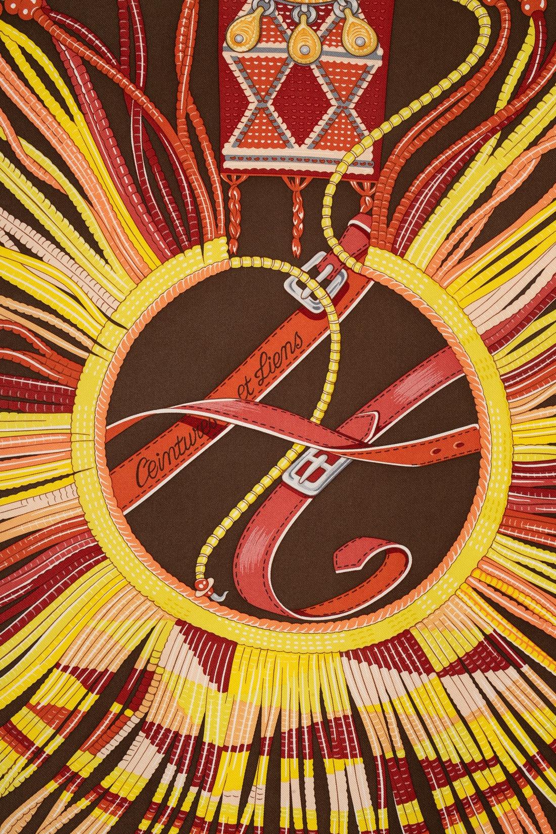 Hermès Silk Twill Foulard / Square Scarf with the 
