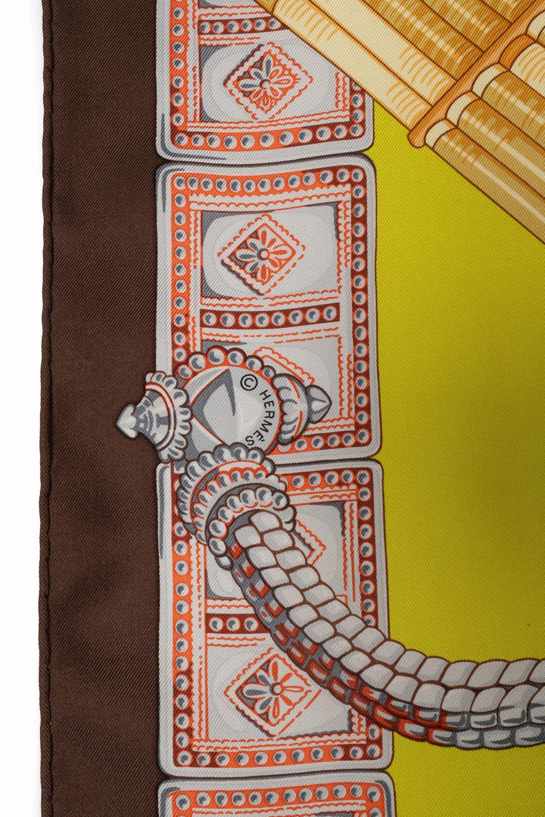 Women's Hermès Silk Twill Foulard / Square Scarf with the 