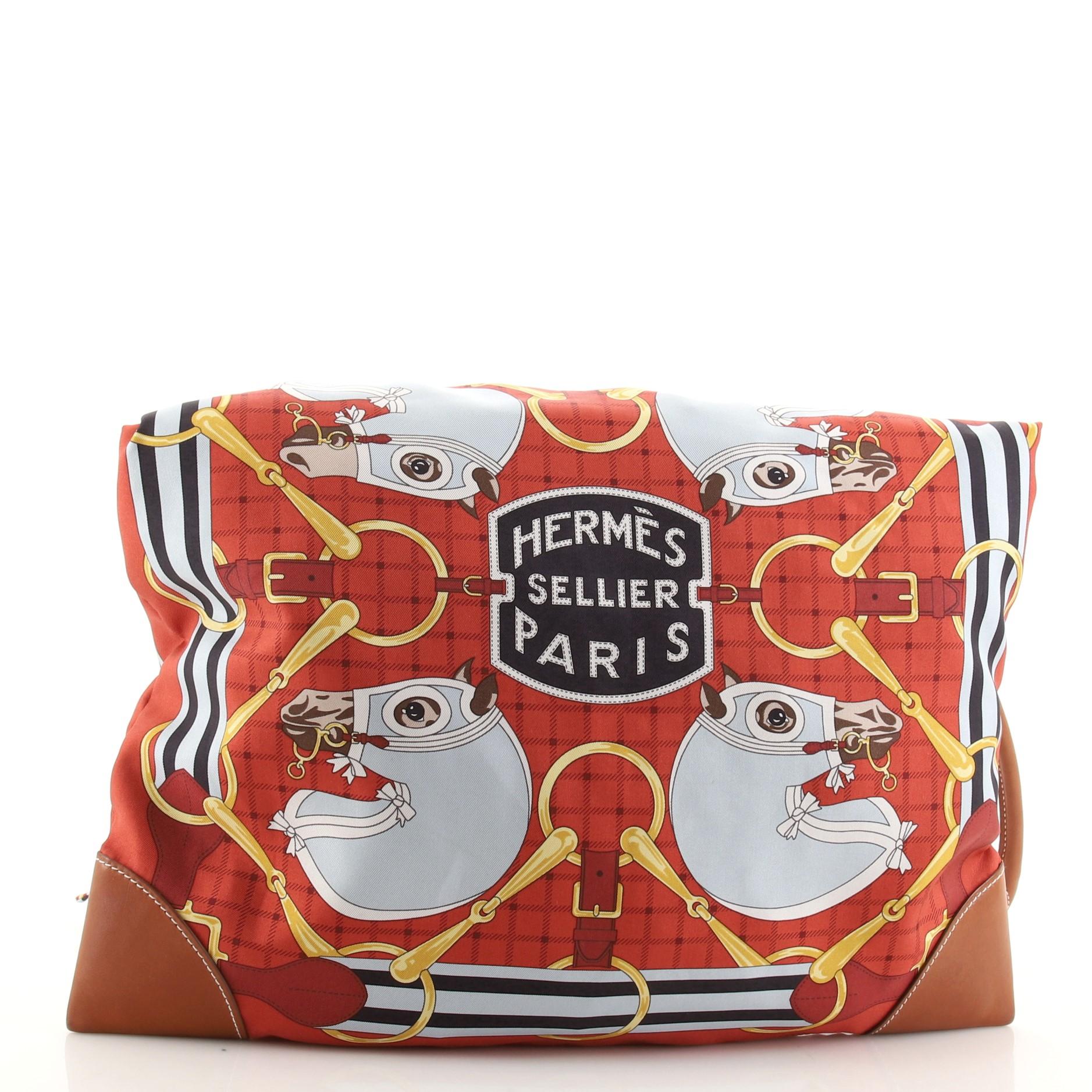 hermes silk bag