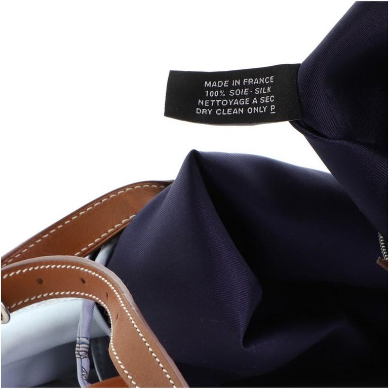 Hermès Authenticated Silk City Handbag