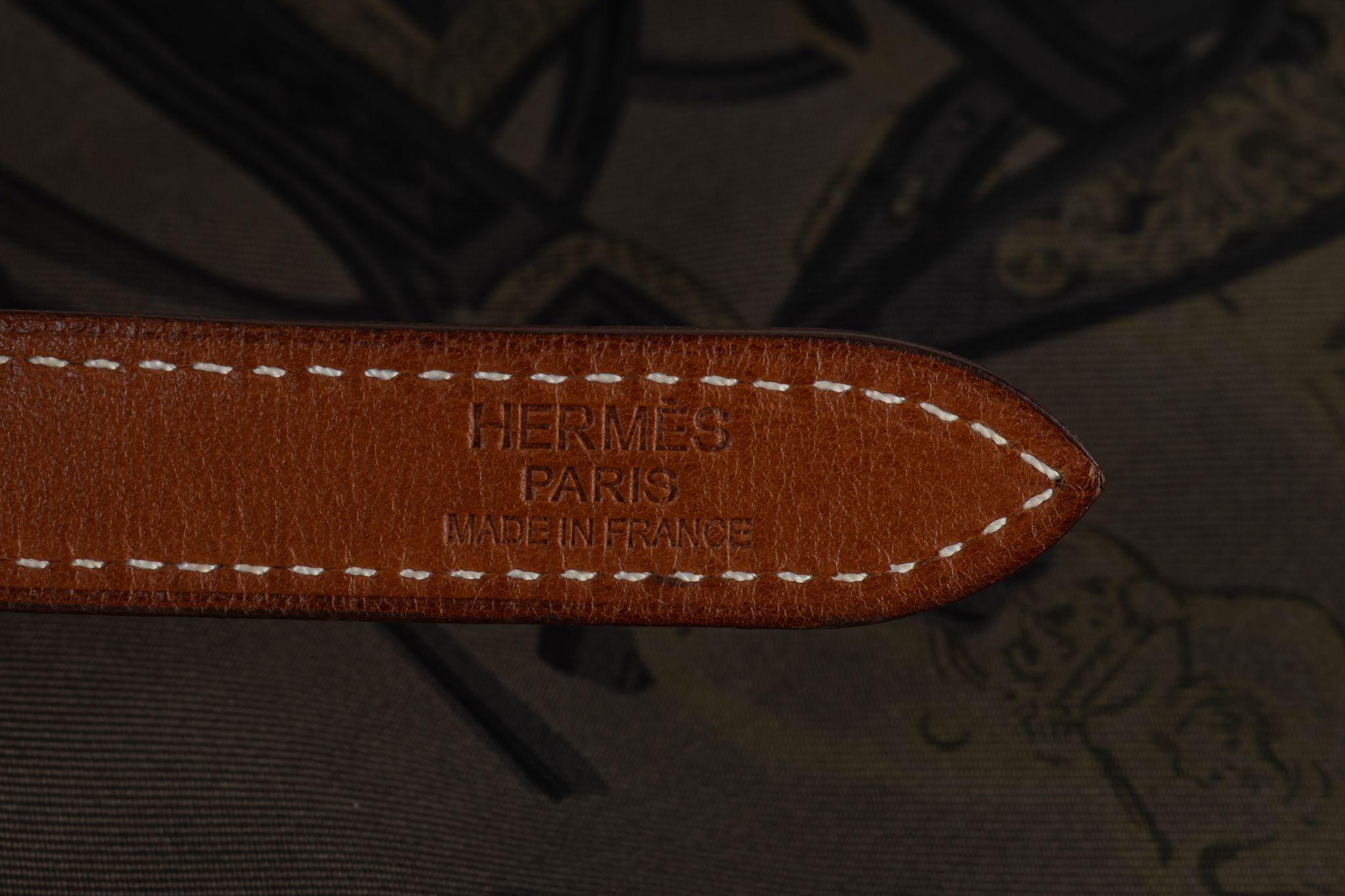 Hermès Silky City Printed Handbag For Sale 5
