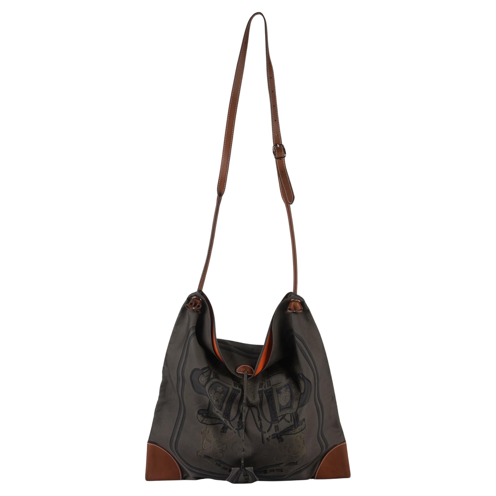 Hermès Silky City Printed Handbag For Sale