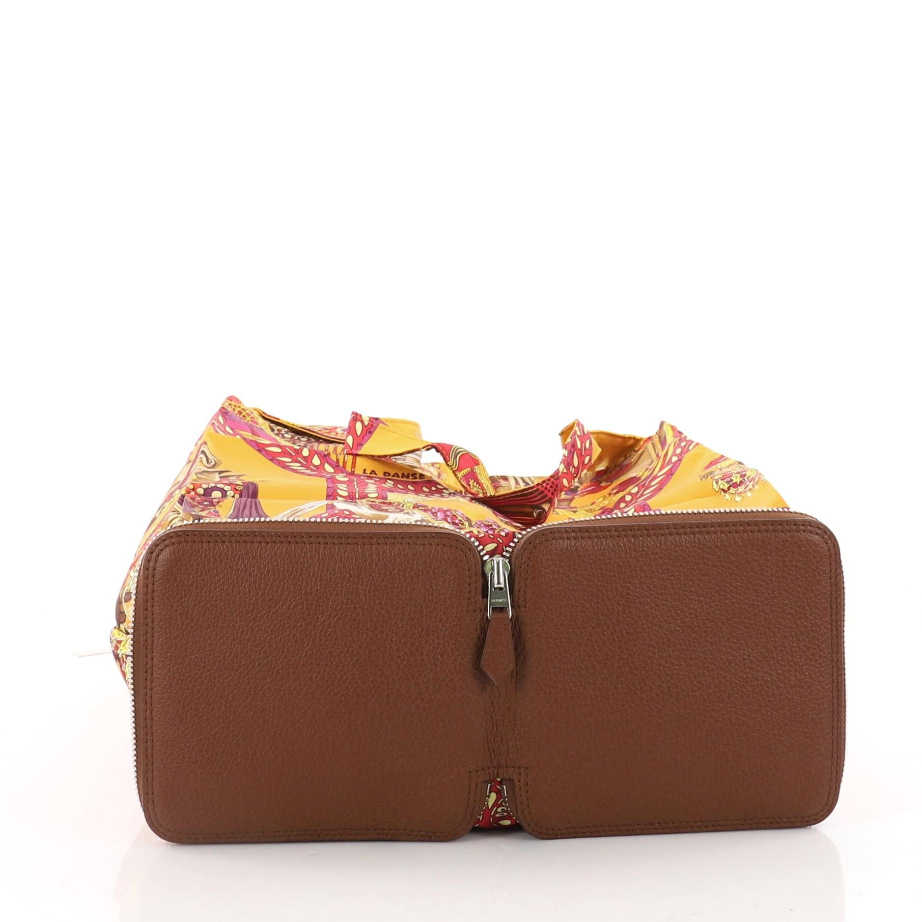 Women's or Men's Hermes Silky Pop Tote Printed Silk