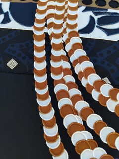 Hermès Silla De Gaucho Embroidered Silk Scarf Limited Edition 86 cm