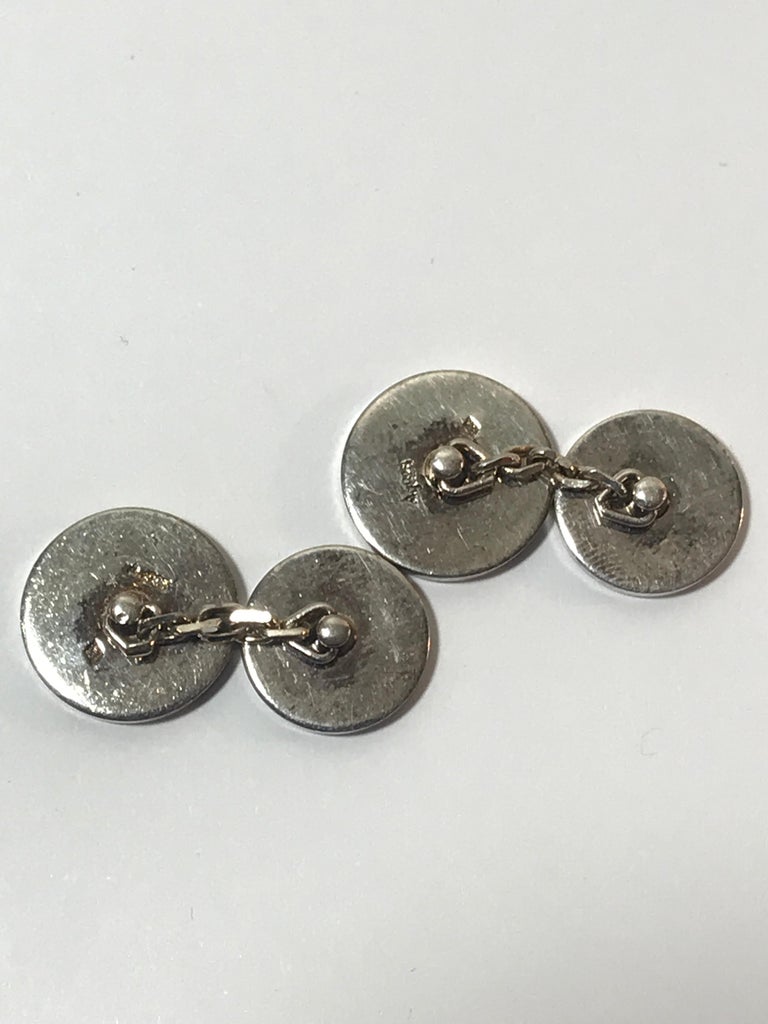 Boutons De Manchette Et Clous De Smoking LINC Fashion - Argentés - Neufs Sans Boîte