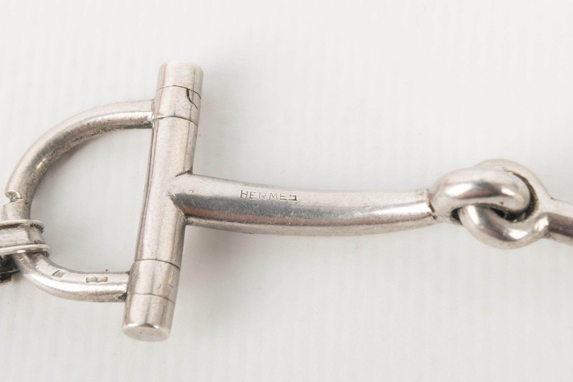 Hermès Silber Antike Armbänder Damen im Angebot