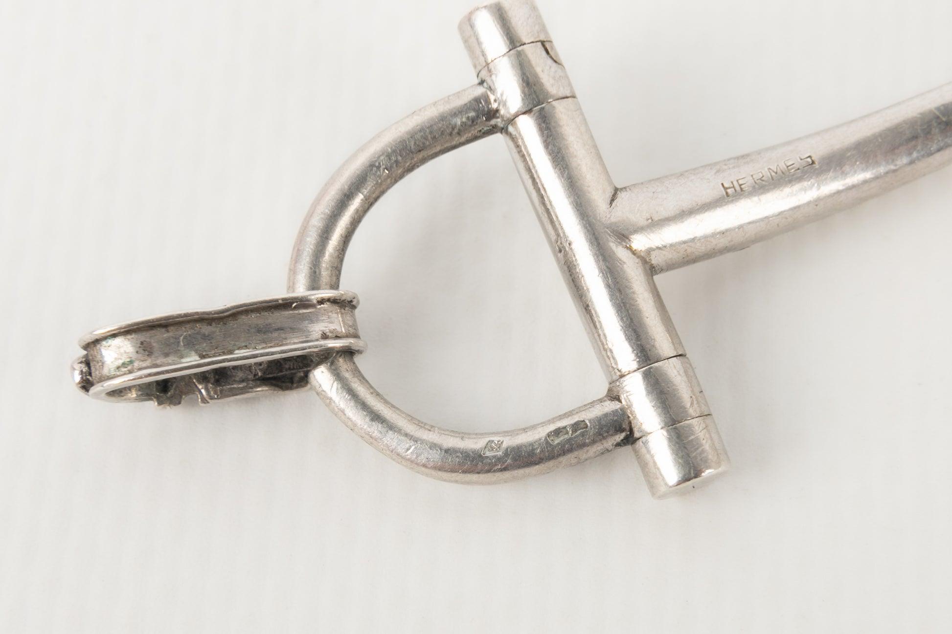 Hermès Silber Antike Armbänder im Angebot 1
