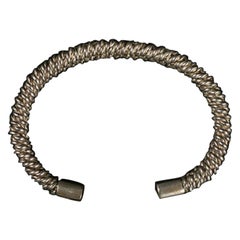 Hermès Silver Bangle