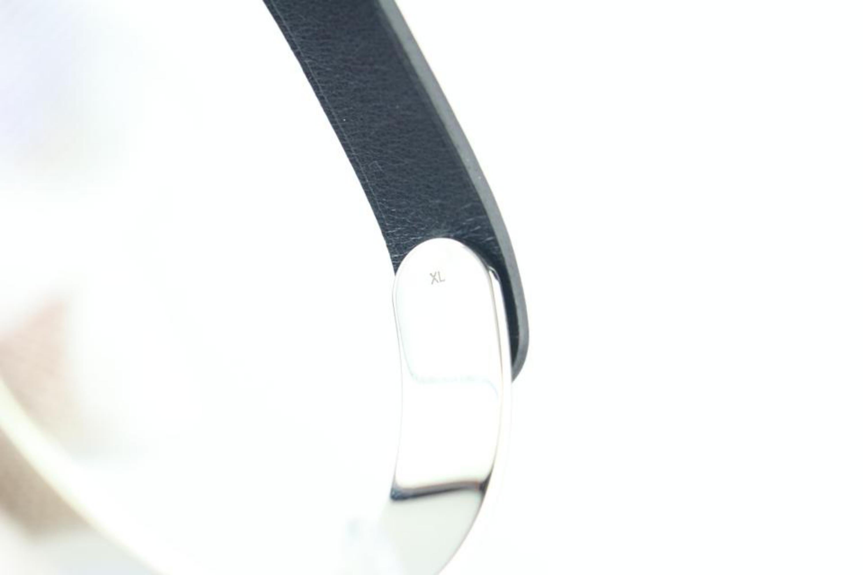 Hermès Silver Black Impulsif Bangle 9001zh74 Bracelet For Sale 3