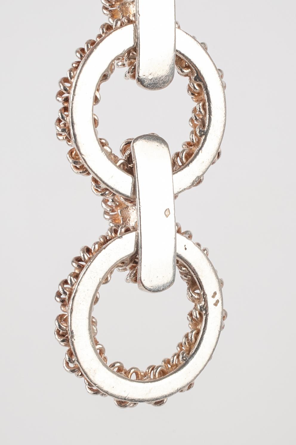Pulsera de plata Hermès en venta 2