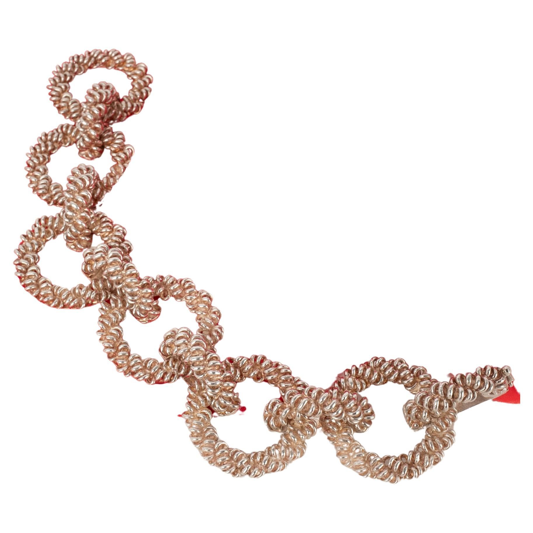 Pulsera de plata Hermès en venta