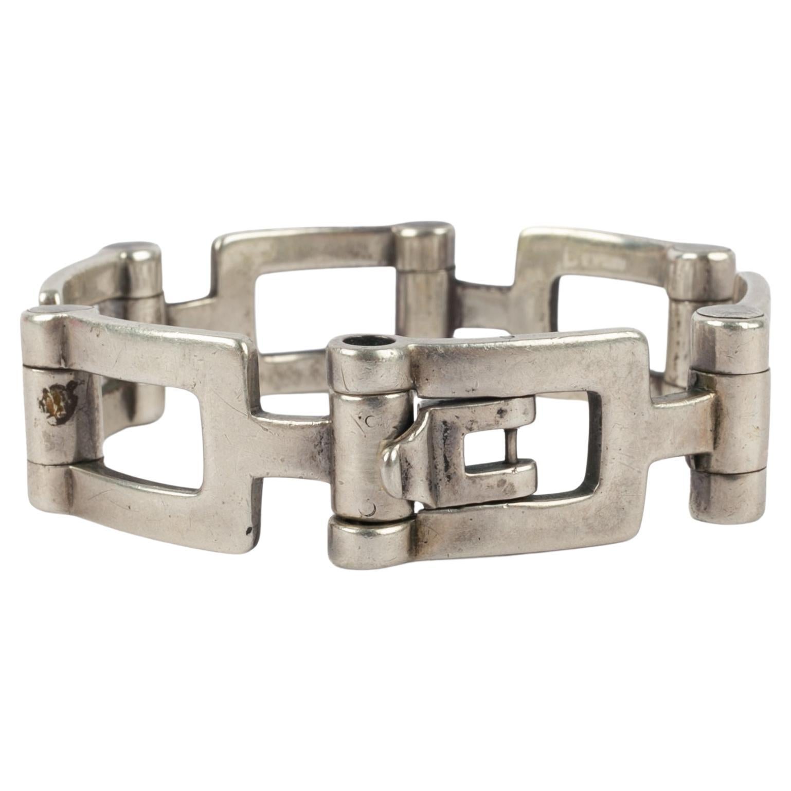 Hermès silver bracelet