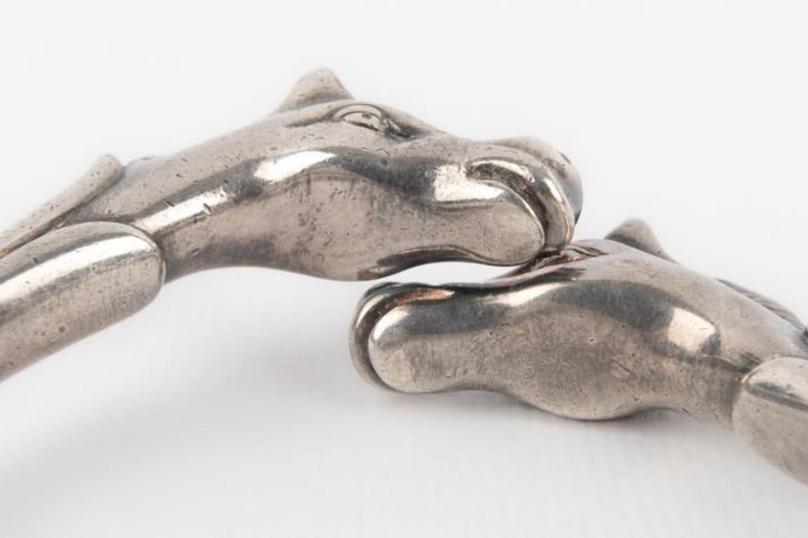 Hermès Silver Bracelet Galop Bracelet For Sale 1