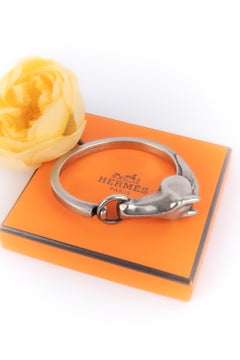Hermès Silber-Armband 'Galop'