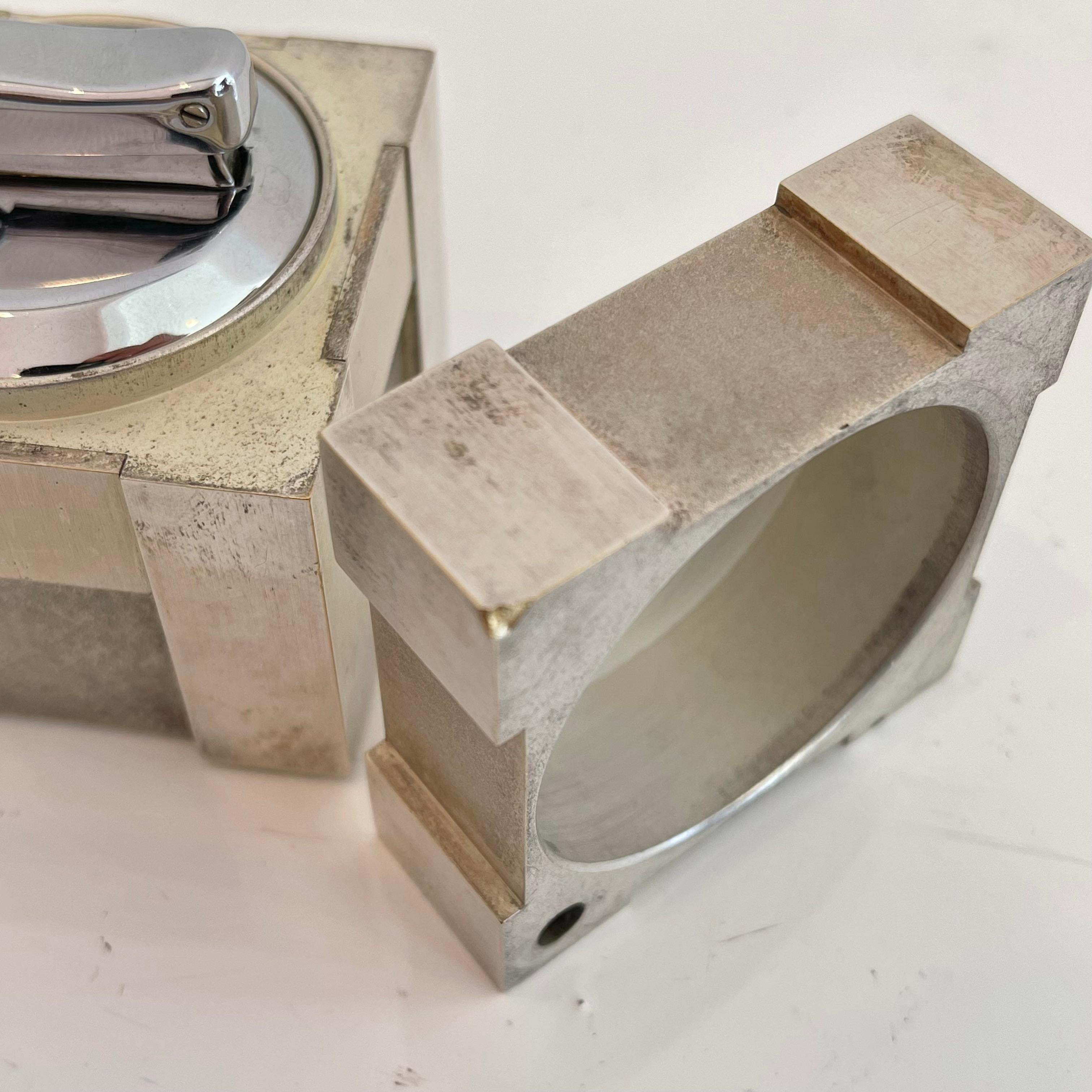 Hermes Silver Cube Lighter 5