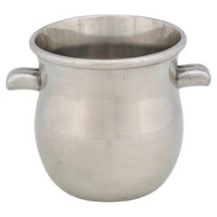 Used Hermes Silver Ice Bucket