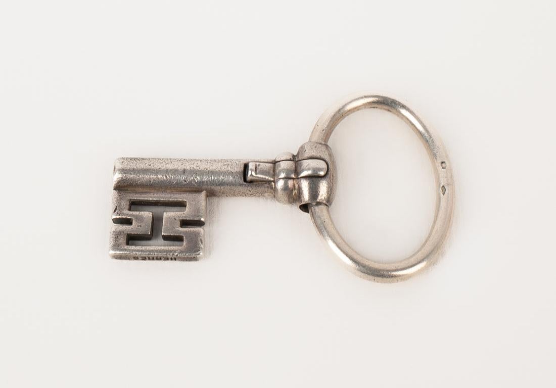 Hermès Silver Key Ring 'Vive la fantaisie', 2004 1
