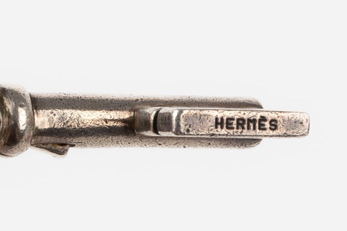 Hermès Silver Key Ring 'Vive la fantaisie', 2004 2