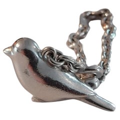 Hermès Silver Keychain Bird 2006