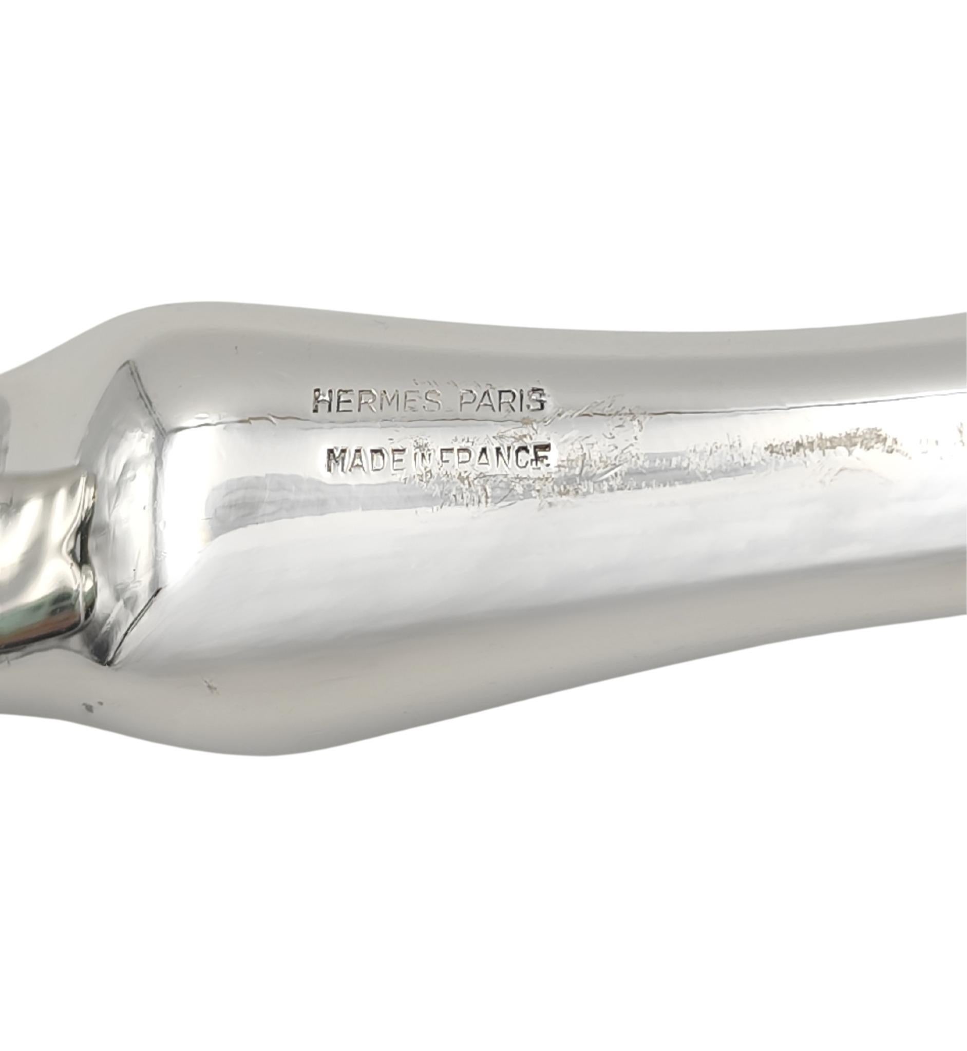 Hermès apribottiglie a forma di zampa di cavallo in metallo argentato in vendita 12