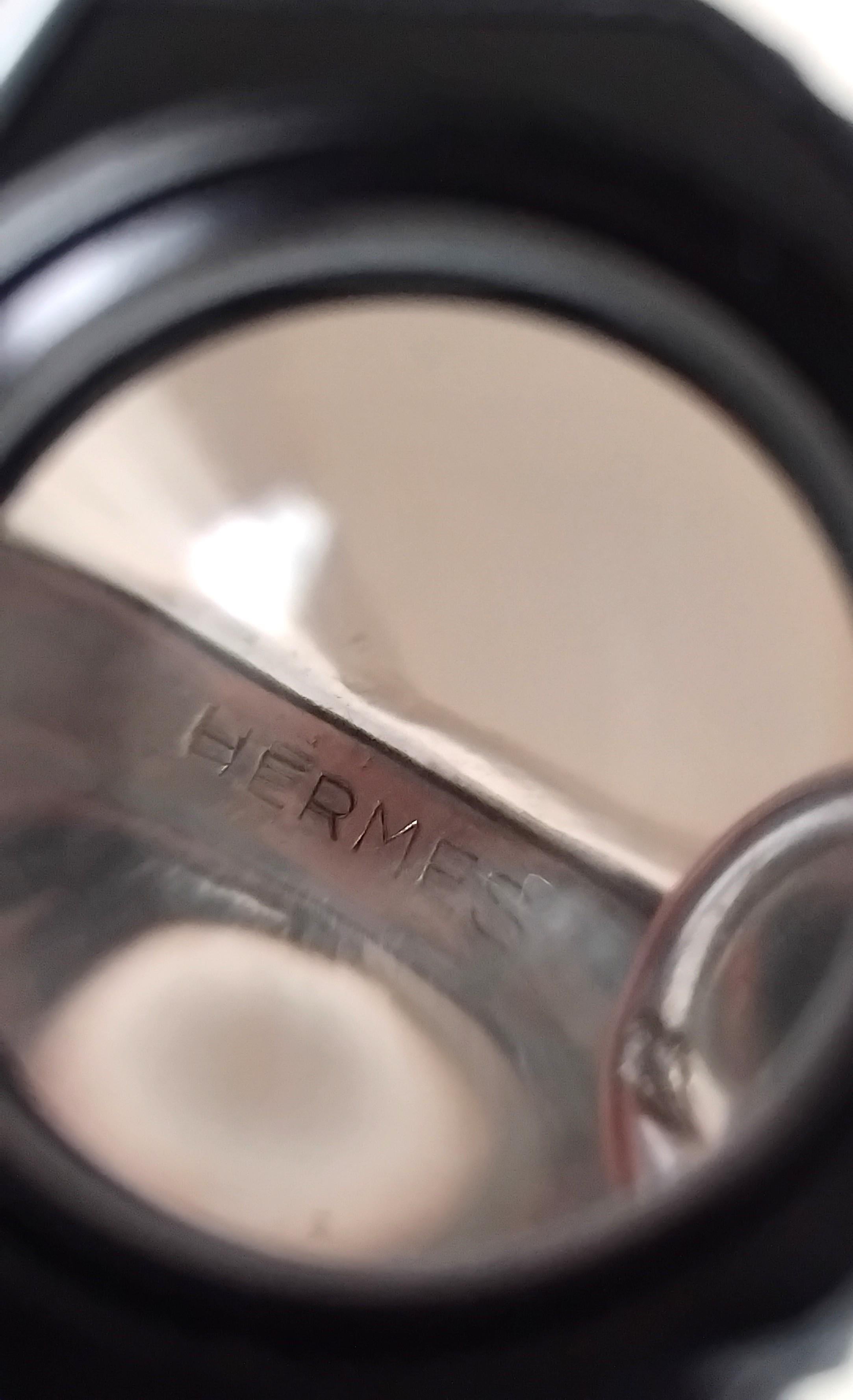 Hermès Fermasoldi d'argento Gaetan de Percin Sperone a forma di cavallo Texas in vendita 4