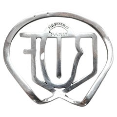 Hermès Silver Money Clip Paper Clip ORTF