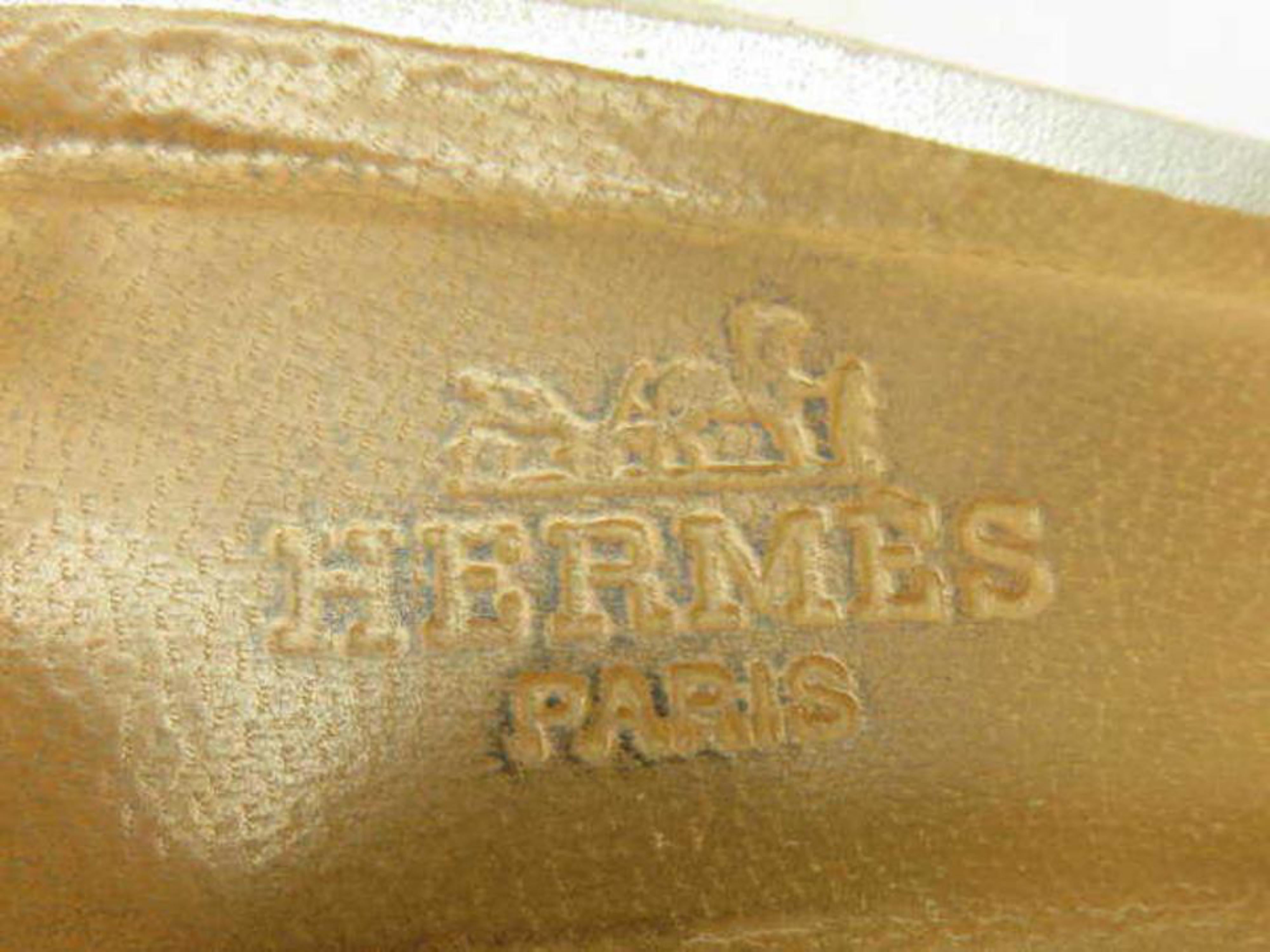 Hermès Silver Oasis Oran H Logo 232148 Sandals For Sale 3