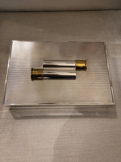 Hermes Silver Plated "Bullet Box"