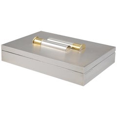 Hermes Silver Plated "Bullet Box"
