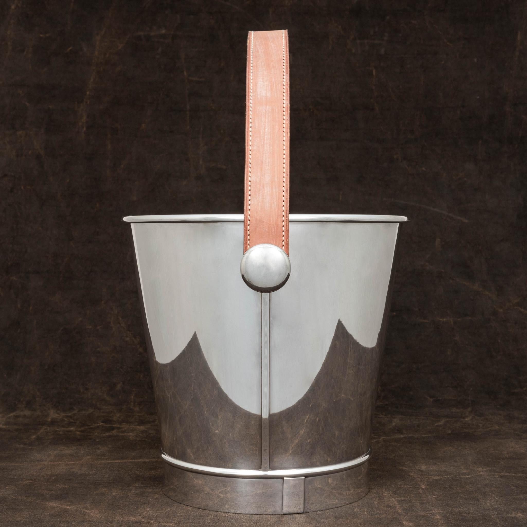 Hermès Silver Plated Champagne Bucket/Wine Cooler, circa 1970 In Good Condition In London, GB