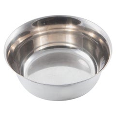 Hermes Silver Plated Dog Water Cup