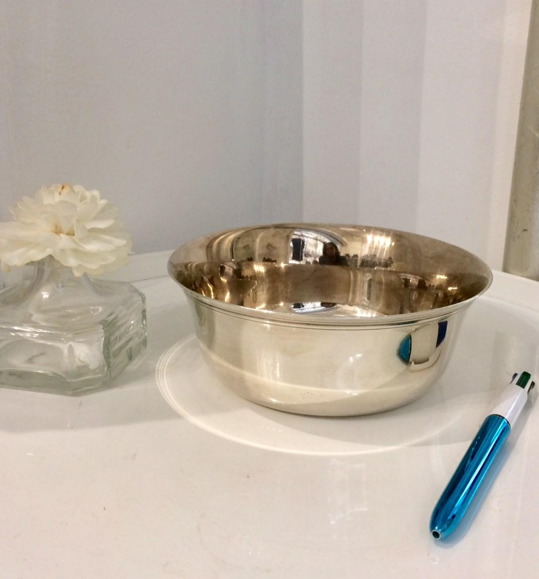  Hermes Silver Plated Table Decorative Bowl 1