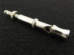 Hermès Silver Sifflet Ultrasons Dog Whitsle 215626