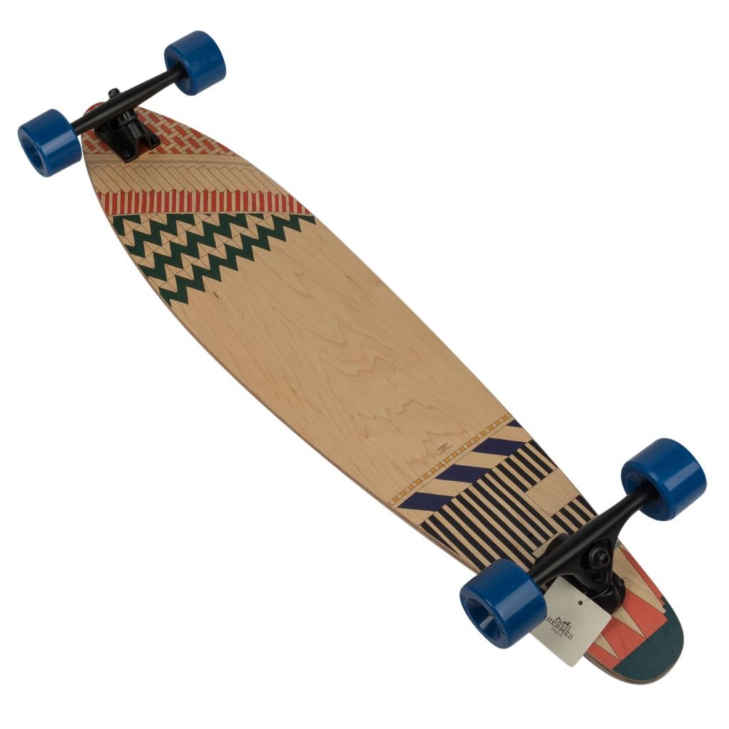 Hermes Skateboard Au Faubourg Longboard Maple Wood Limited Edition New 2