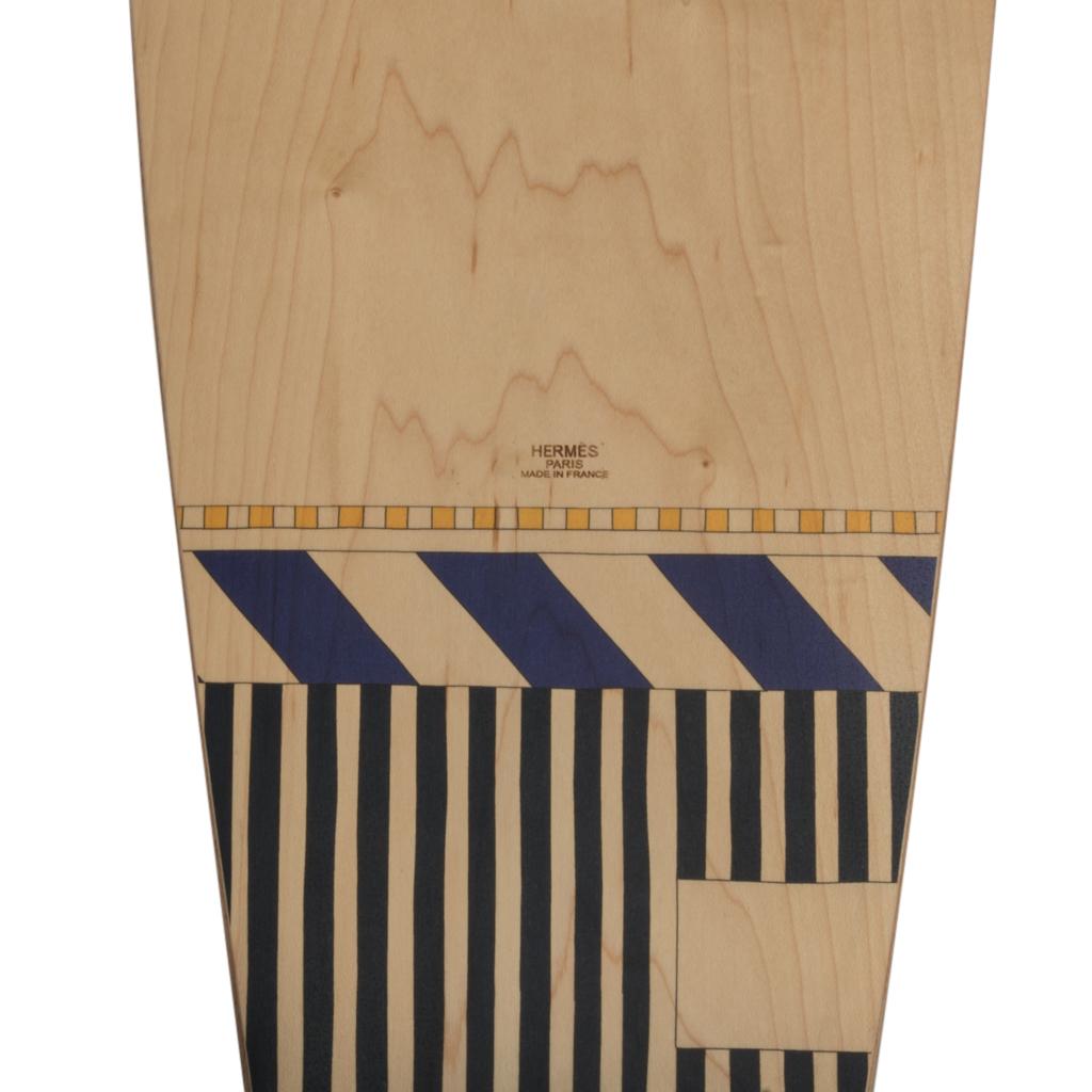 Hermes Skateboard Au Faubourg Longboard Maple Wood Limited Edition New 8