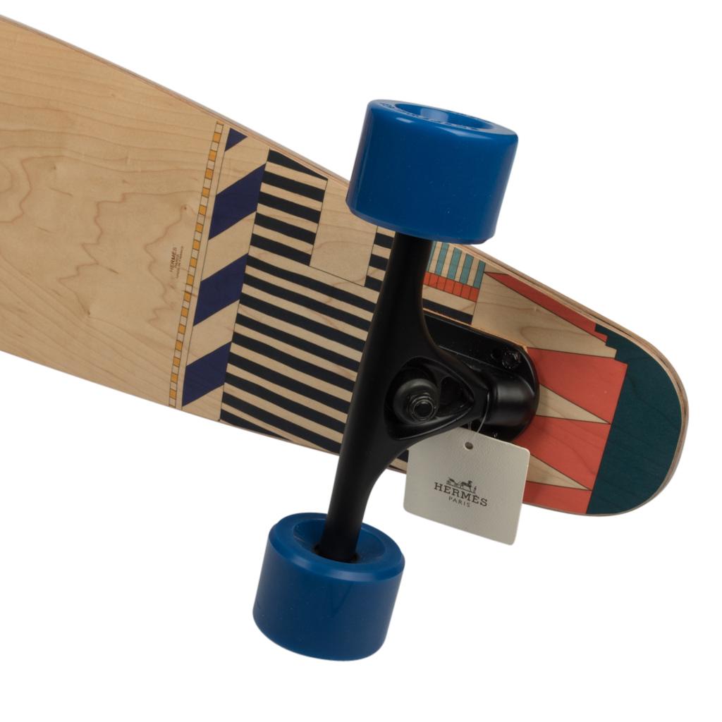 Hermes Skateboard Au Faubourg Longboard Maple Wood Limited Edition New 9
