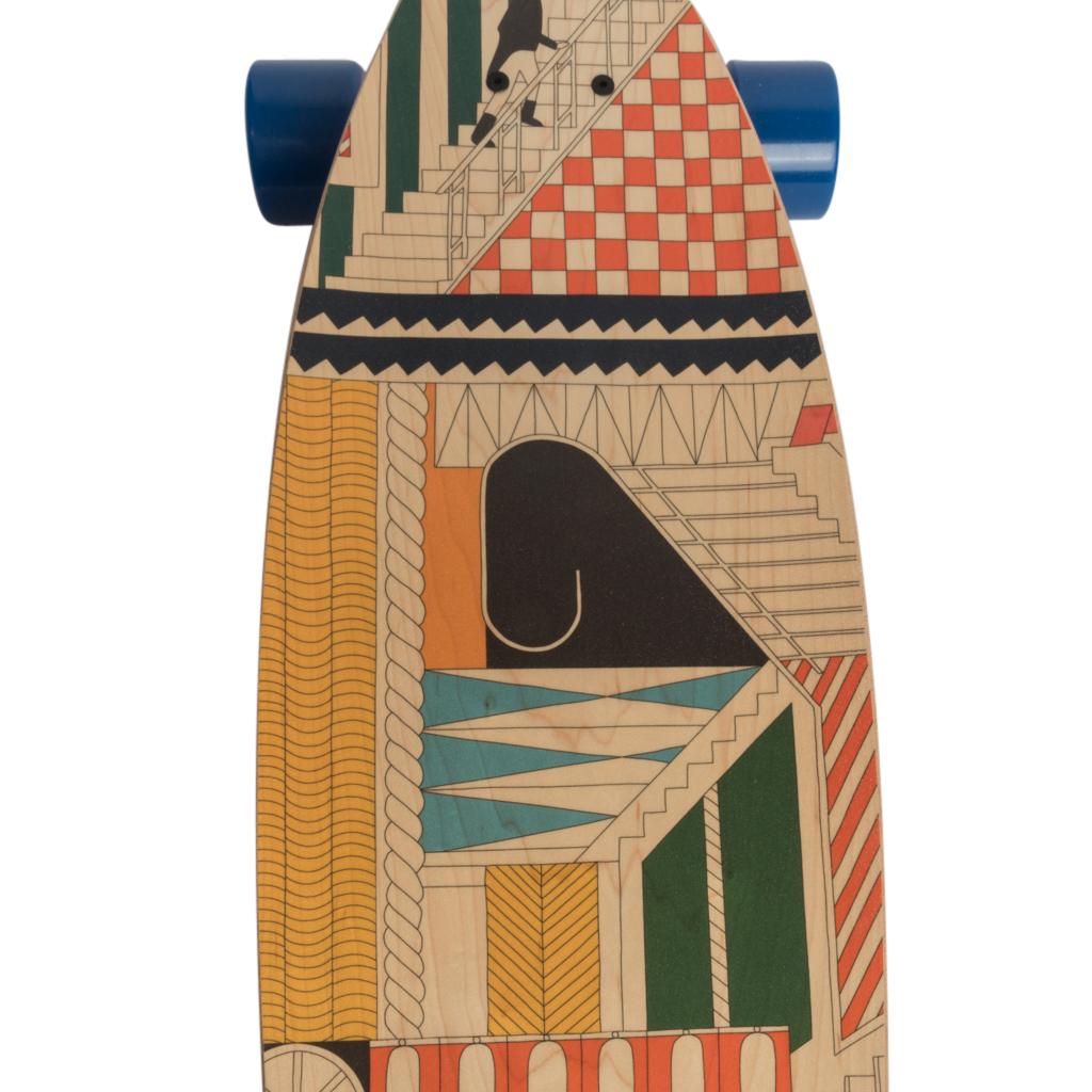 hermes skateboard charm