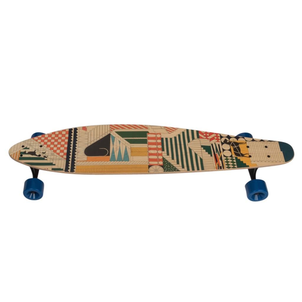 Hermes Skateboard Au Faubourg Longboard Maple Wood Limited Edition New In New Condition In Miami, FL