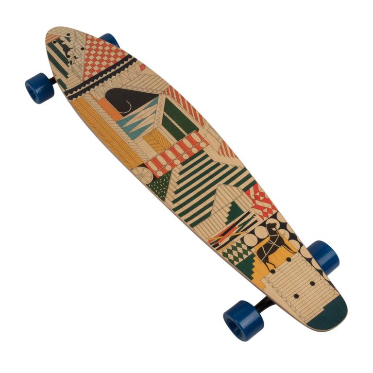 Hermes Skateboard Au Faubourg Longboard Maple Wood Limited Edition New at 1stDibs hermes