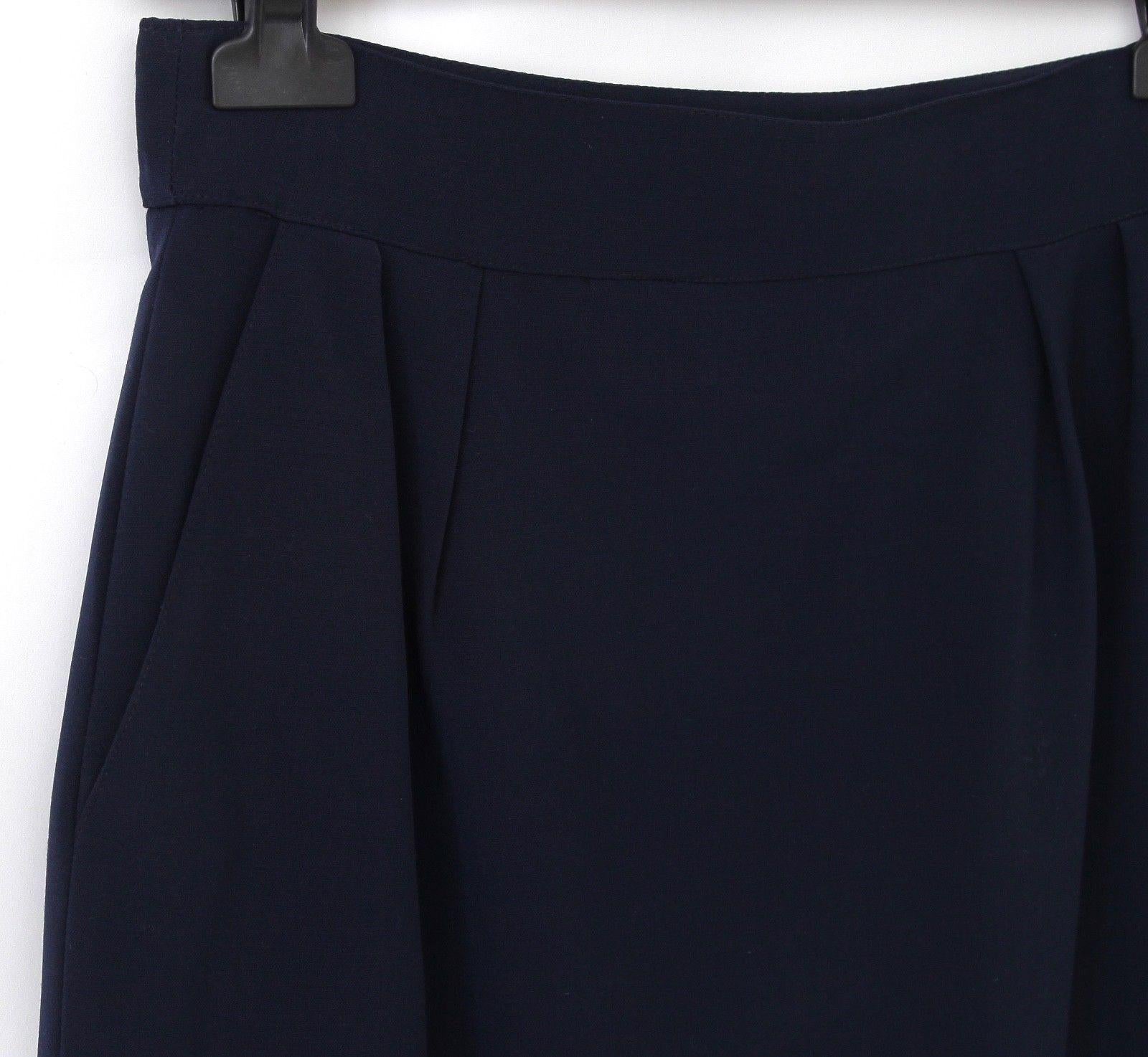 navy blue school pencil skirt