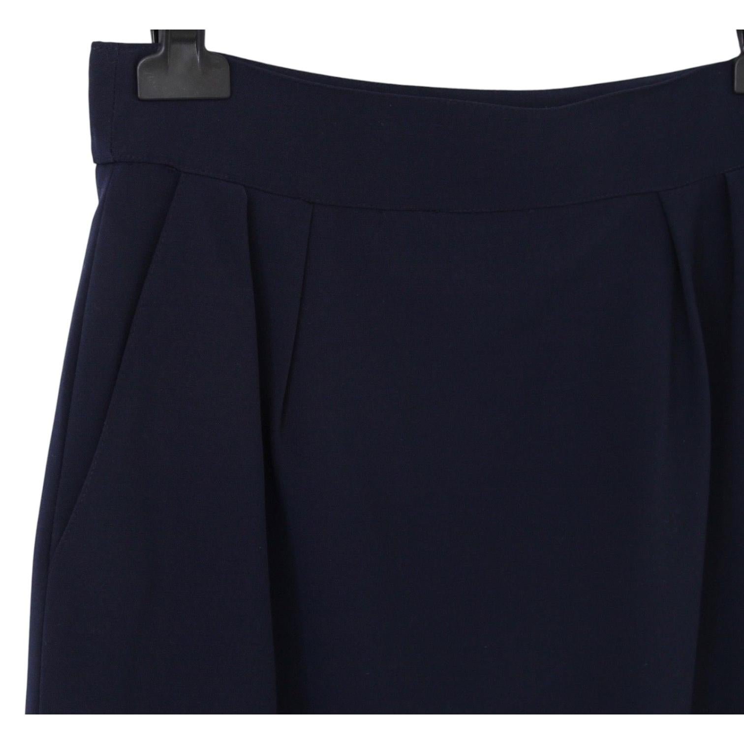 navy blue school pencil skirt