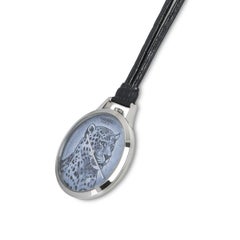 Hermes Slim Panthere Pocket Watch White Gold Blue Dial B&P EP2.990A Auto