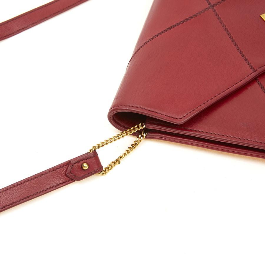 Hermes Small Bag or Clutch In Red Leather 3