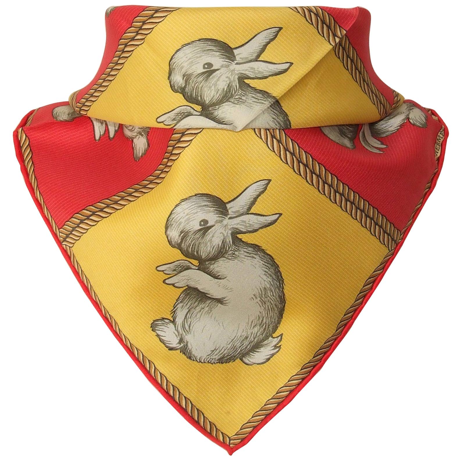 hermes duck scarf