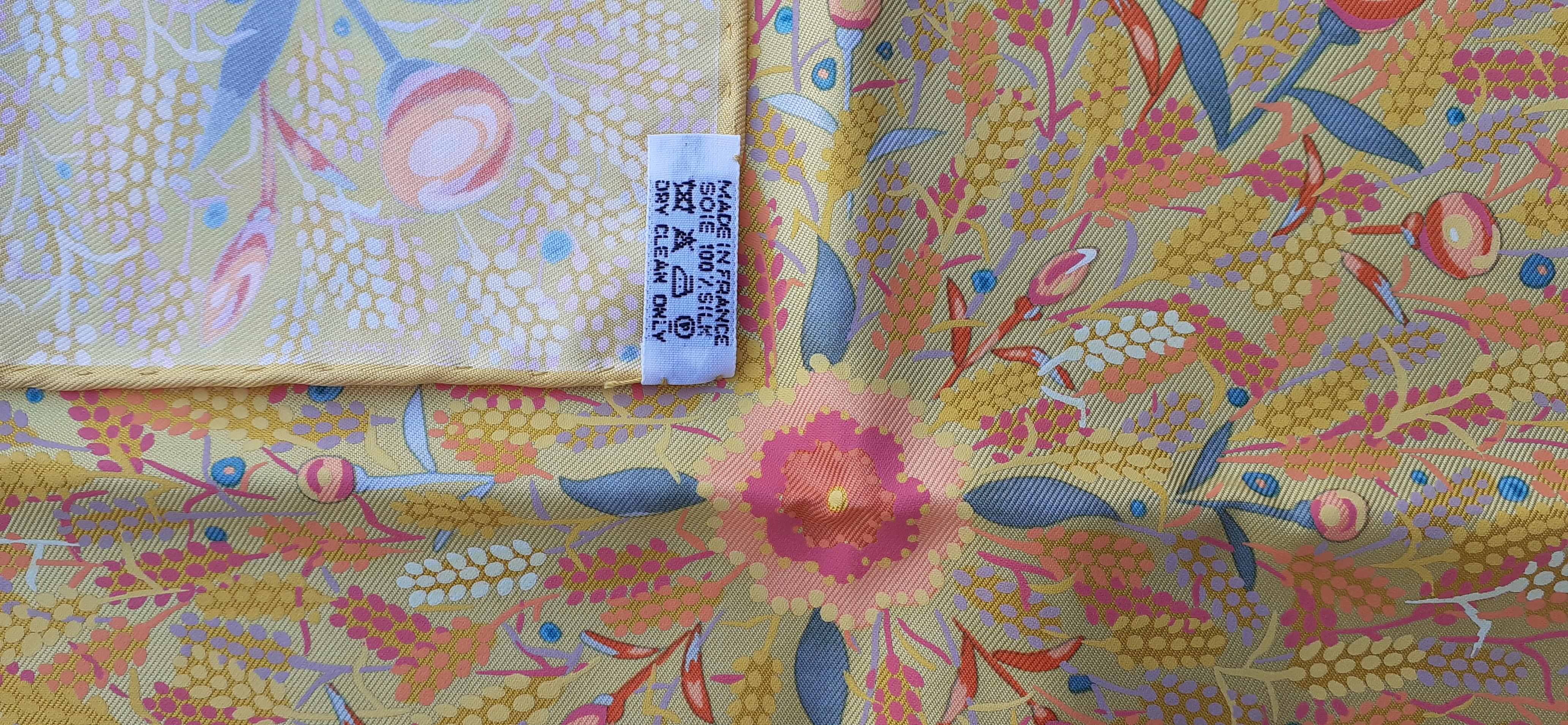 Hermès Small Silk Scarf Pochette Gavroche Cavale Joyeuse Milinkov 42 cm RARE For Sale 2
