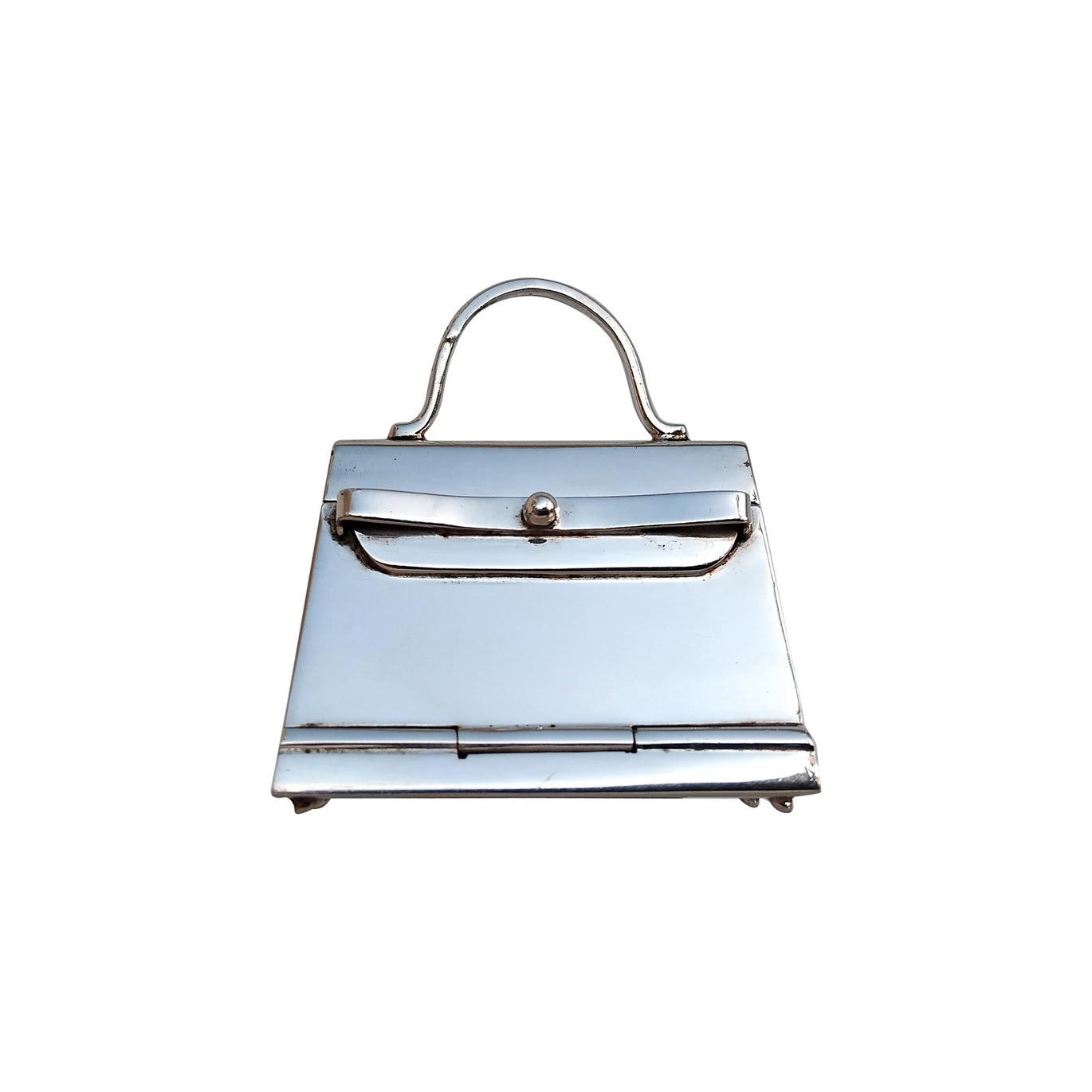 Lovely and Cute Authentic Hermès Pill Box

In shape of the smallest 