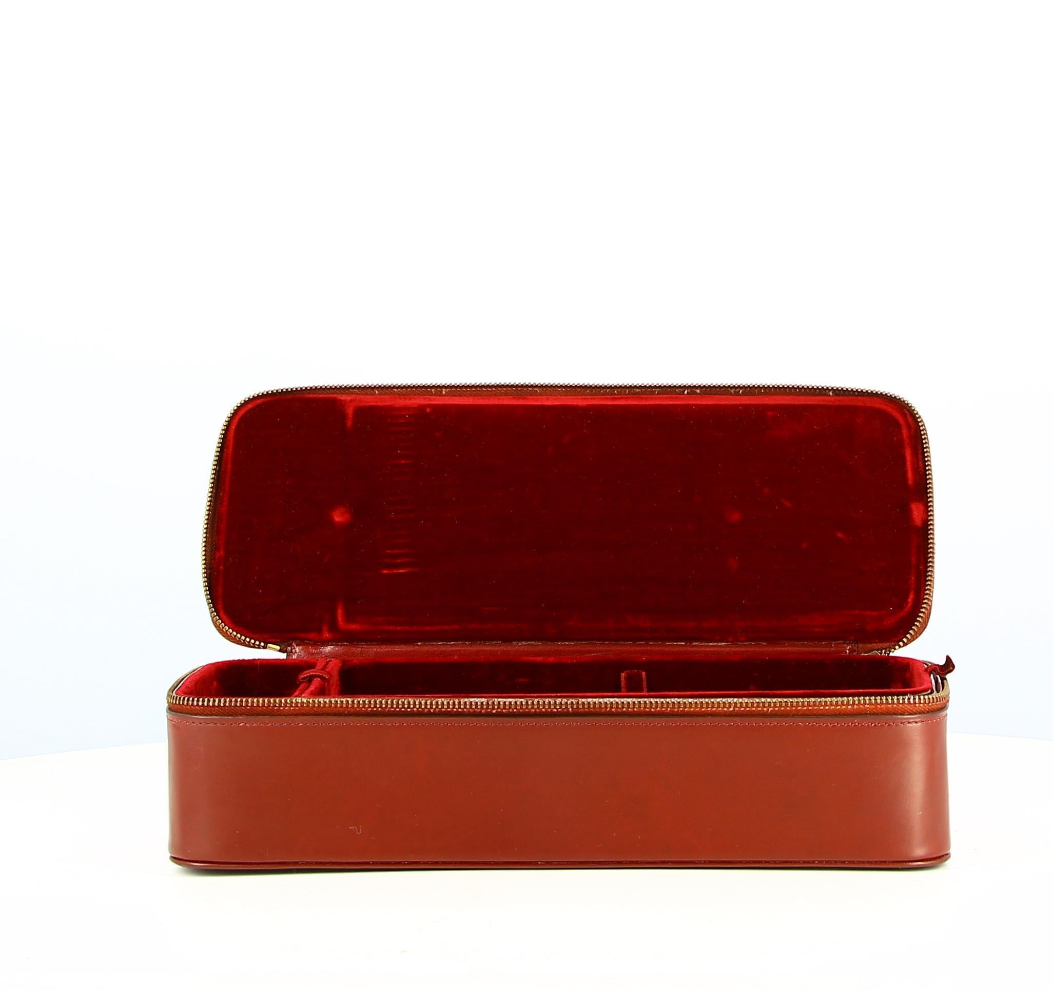 Hermes Smooth Leather Jewelry Box 3
